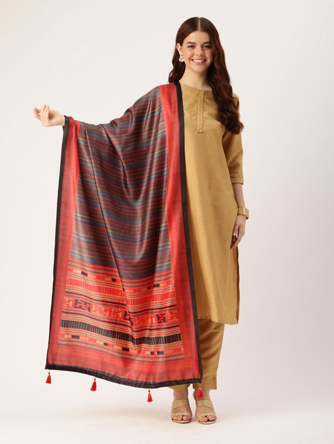 Sangam Vol 1 By Bunawat Printed Designer Cotton Dupatta Wholesalers In Delhi
